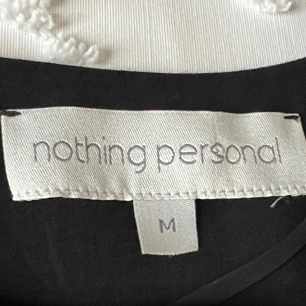 Nothing Personal Black Short Sleeve Dress SIZE M - Picture 4 of 16